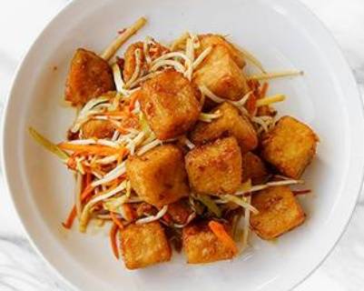 Stir-Fried Radish Cake with XO Sauce (Spicy) XO醬蘿蔔糕